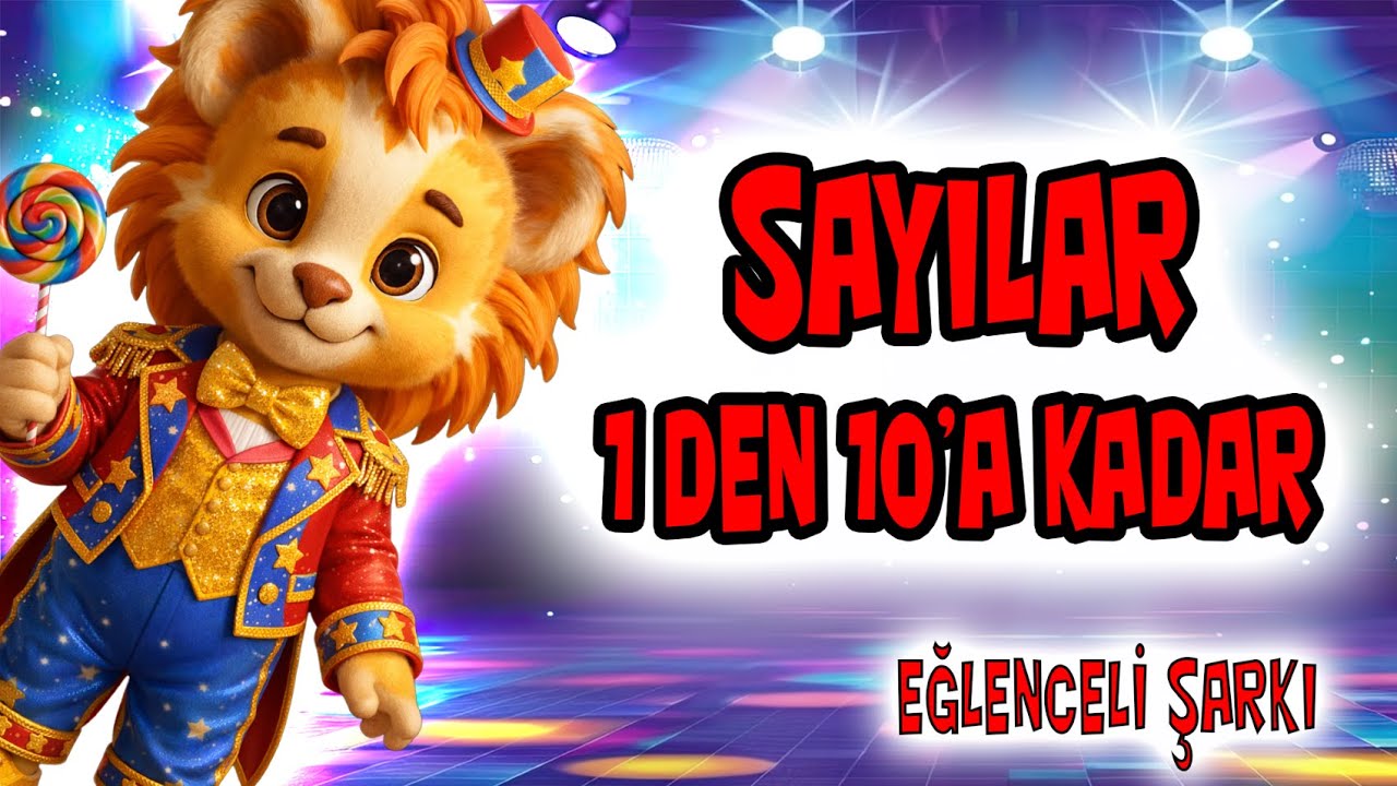 1’den 10’a Sayılar | Coco Lumi ile Eğlenceli Sayma Şarkısı 🎵🦁 | Çocuklar İçin