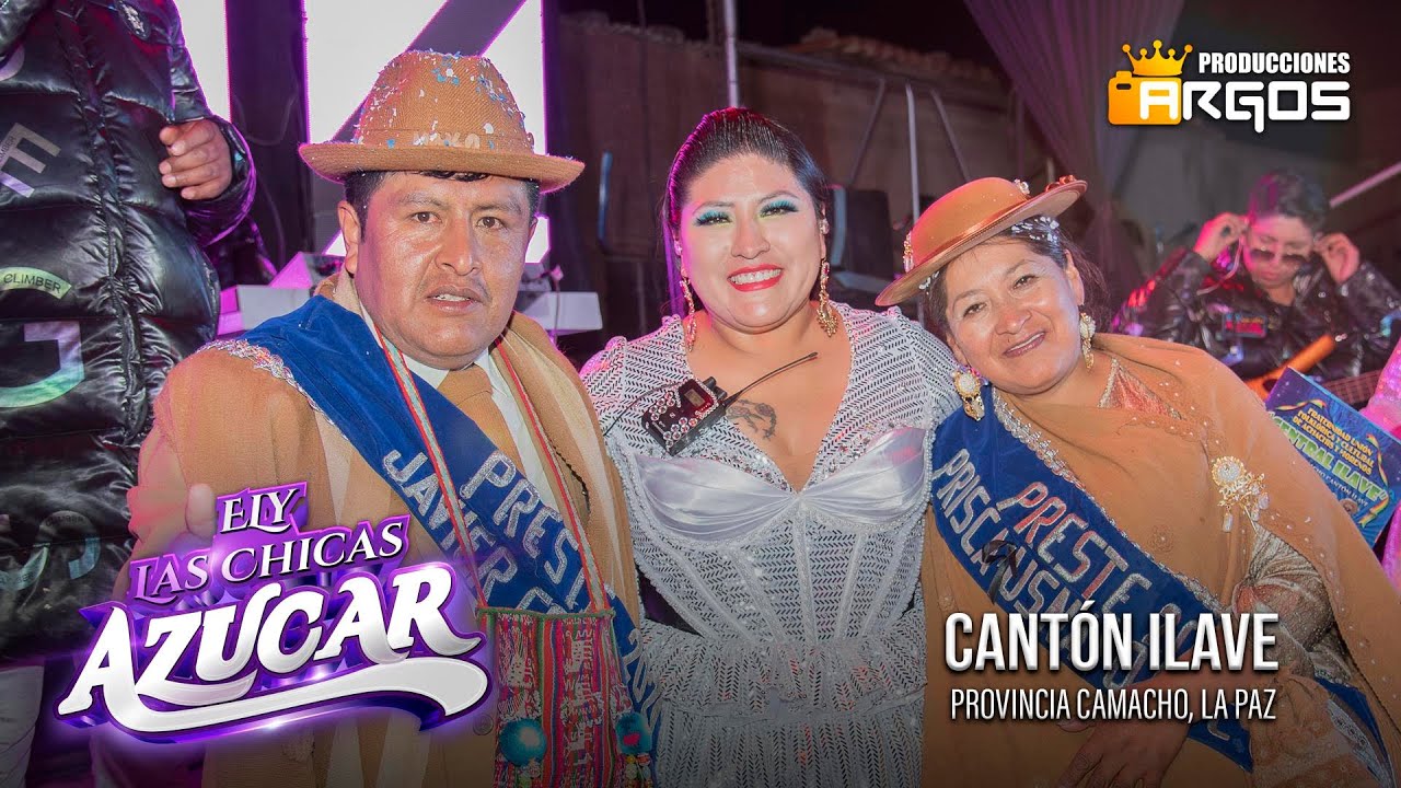 Ely y las Chicas Azucar en vivo - Central Ilave, Provincia Camacho. 📸Argos Producciones📀