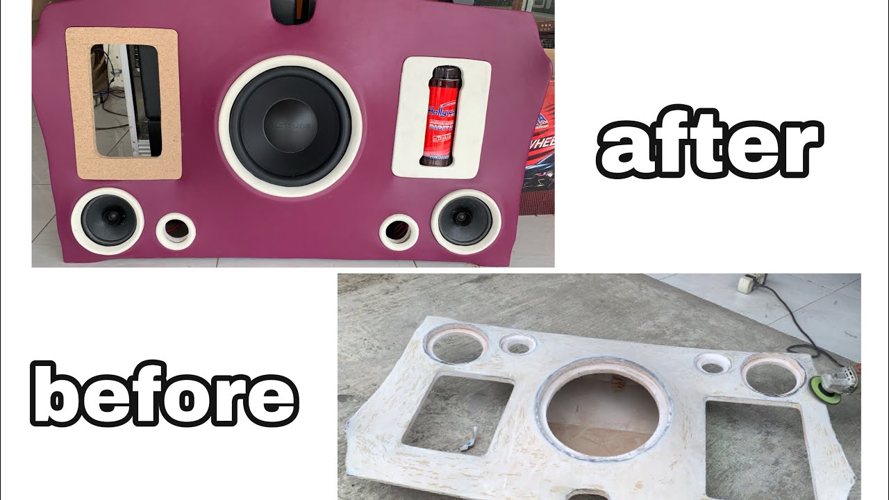 PART 2 proses pembuatan full flapon audio mobil apv pick up