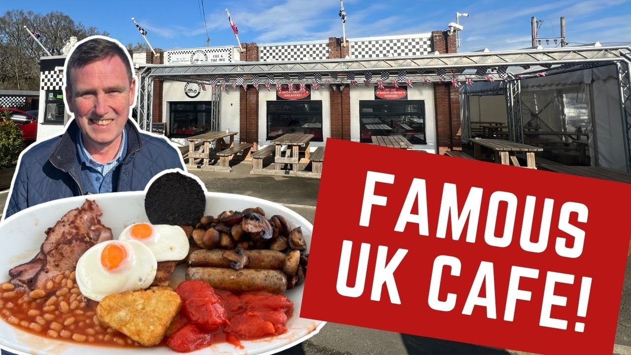 Reviewing the UK'S MOST FAMOUS MOTORWAY CAFE!