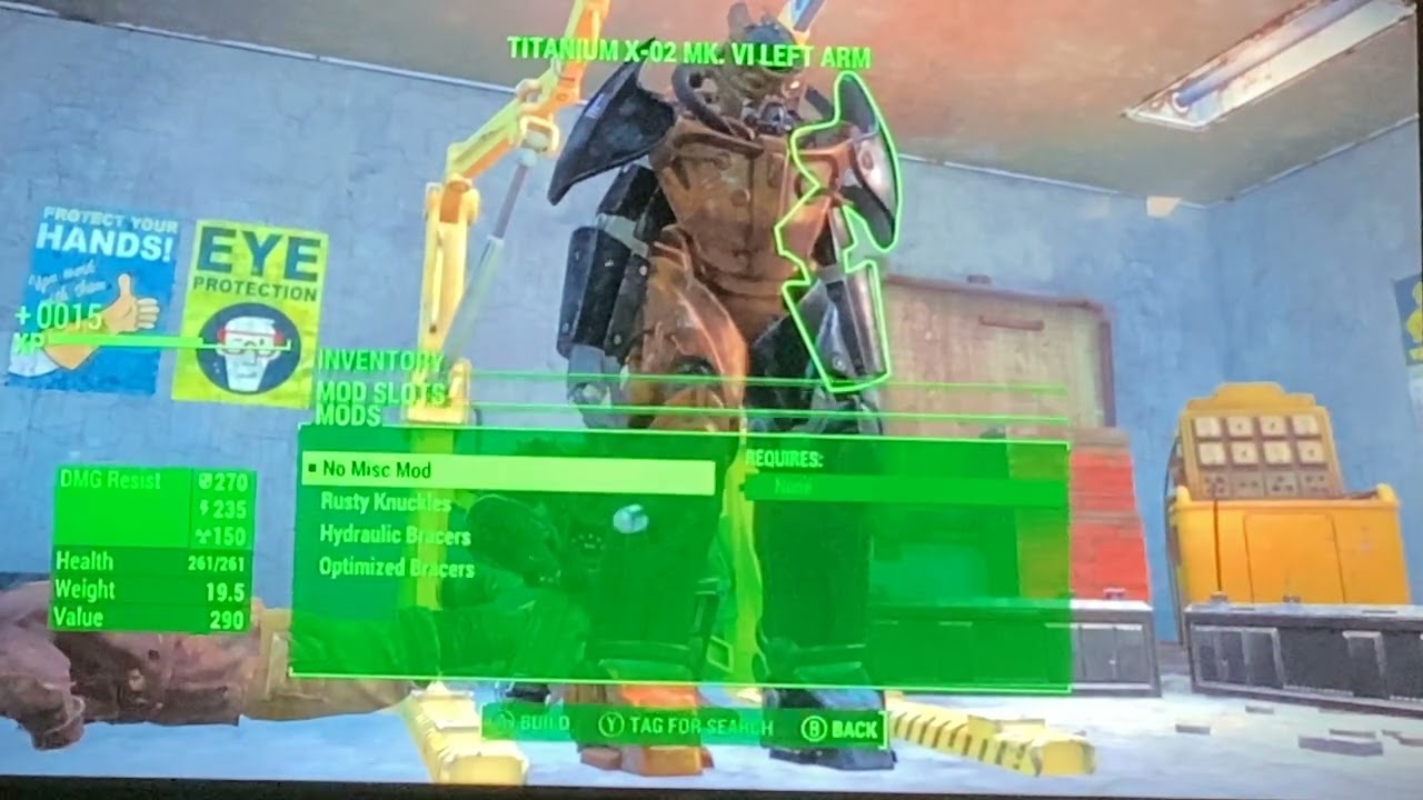 Fallout 4 - Modding X-02 Power Armor