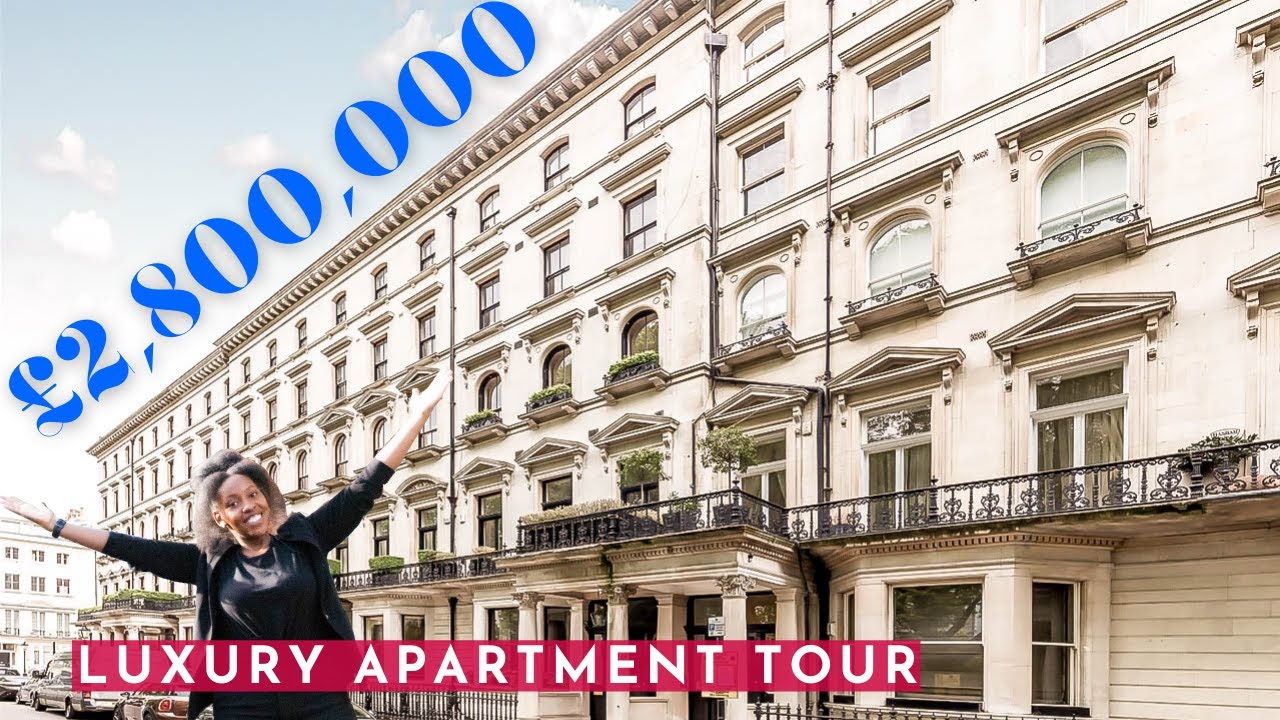 Luxury London Apartment Tour. Inside a £2,800,000 Apartment Between Knightsbridge & South Kensington