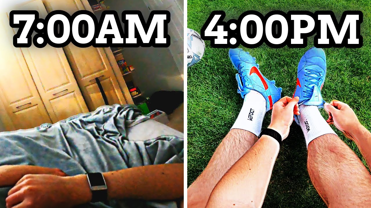 POV Day in the life of a 17 y/o Footballer | School Edition