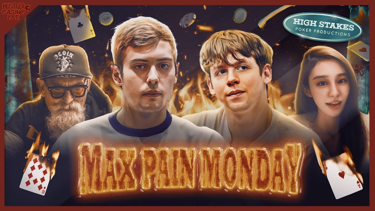 Corey Eyring, Frankie C, 3Coin, Yara & Sasababi Play MAX PAIN MONDAY!! Commentary by David Tuchman