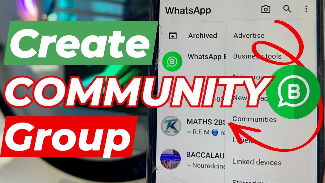 How to Create Community Group in WhatsApp Business