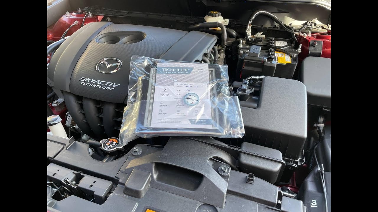 Mazda CX 3 filtro aria Metallico! by Tecnifilter!