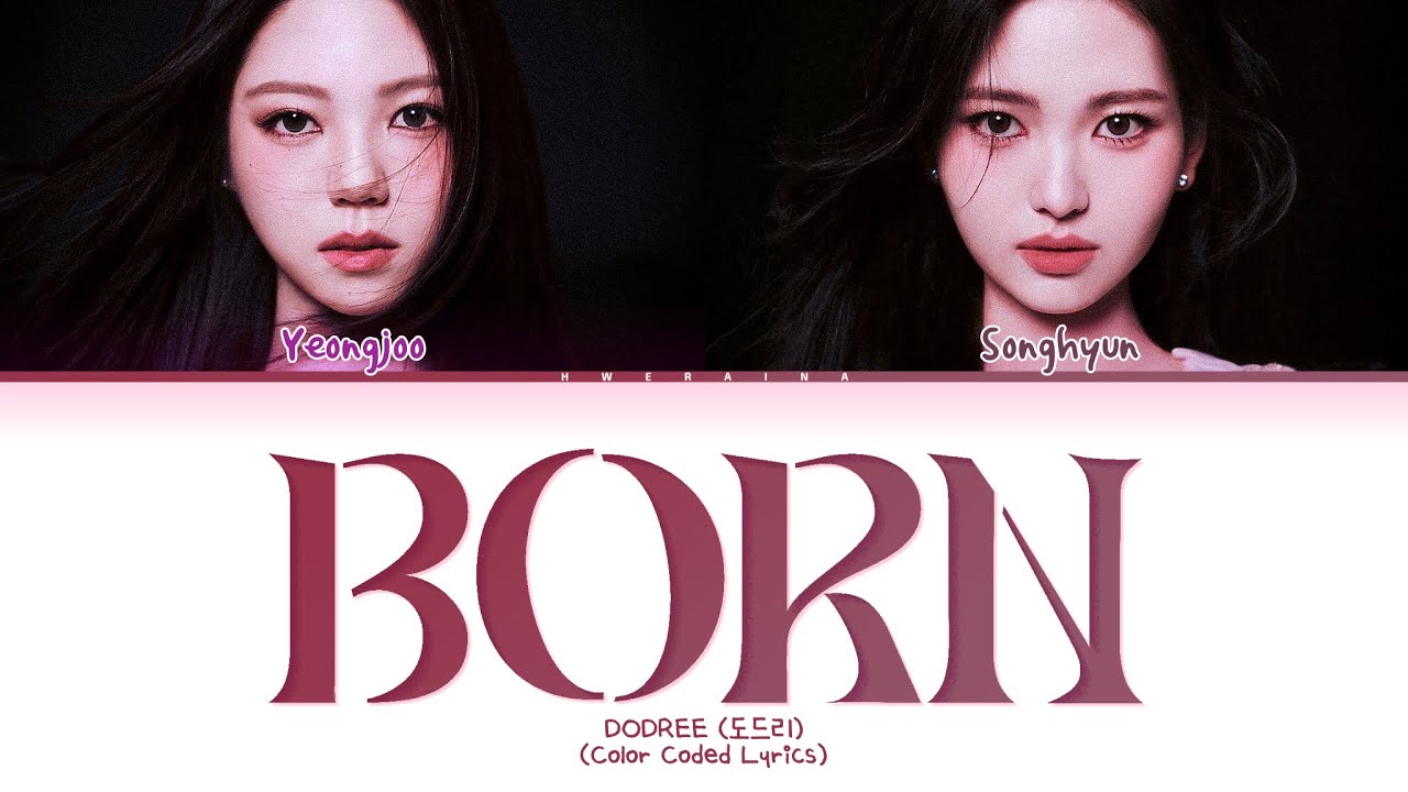 DODREE Born (本) Lyrics (Color Coded Lyrics)
