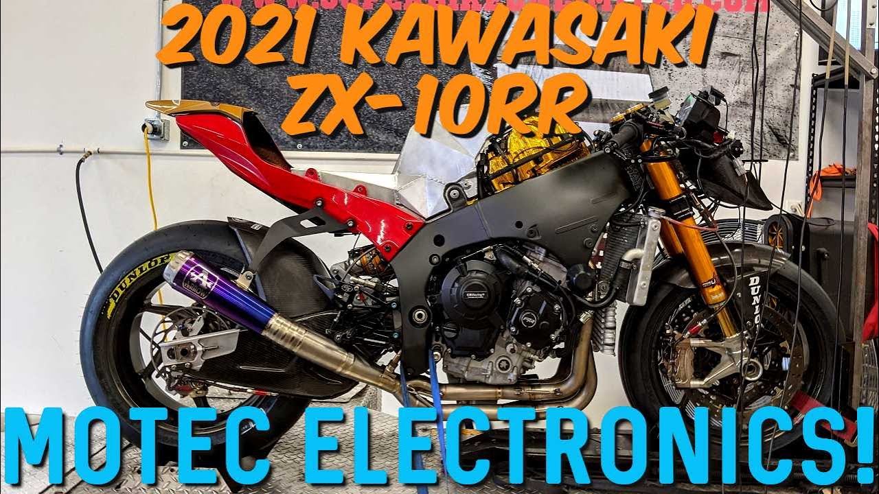 2021 Kawasaki ZX-10RR SBK Pt.5 — Установка и настройка блока управления MoTeC M1, гоночной провод...