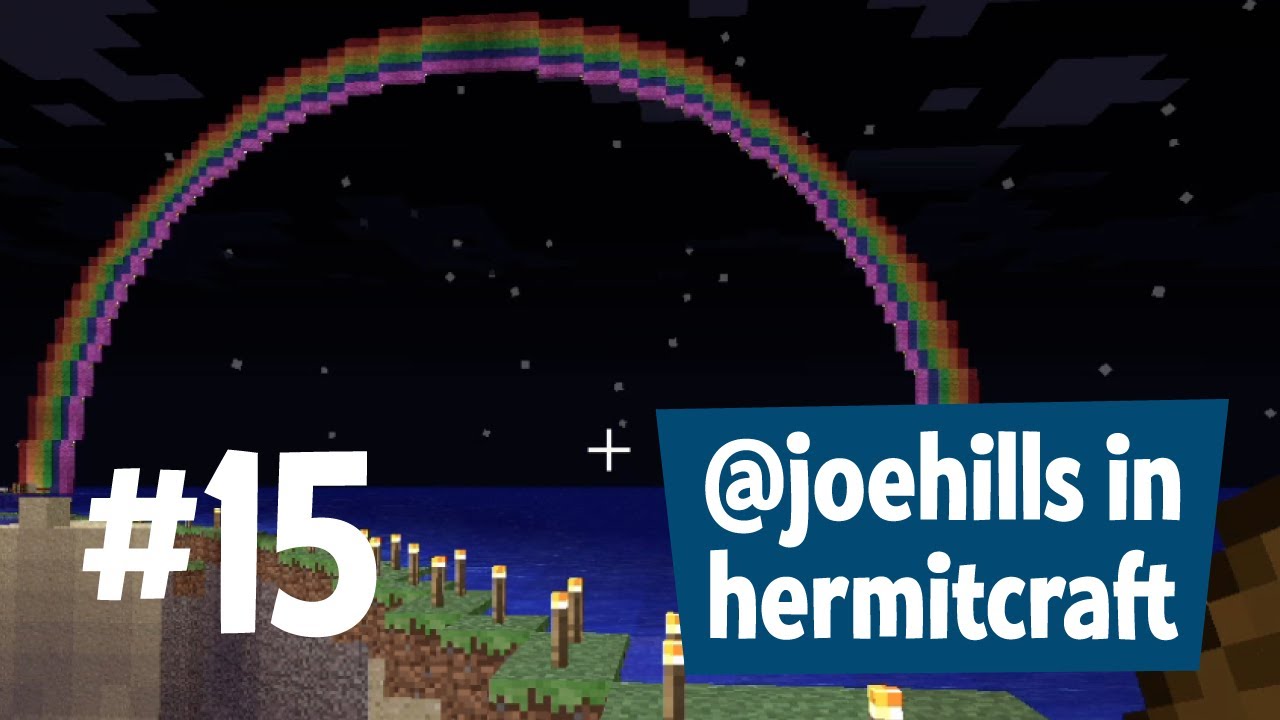 Minecraft rainbow covenant with Biffa - We will never cover all your base with water again