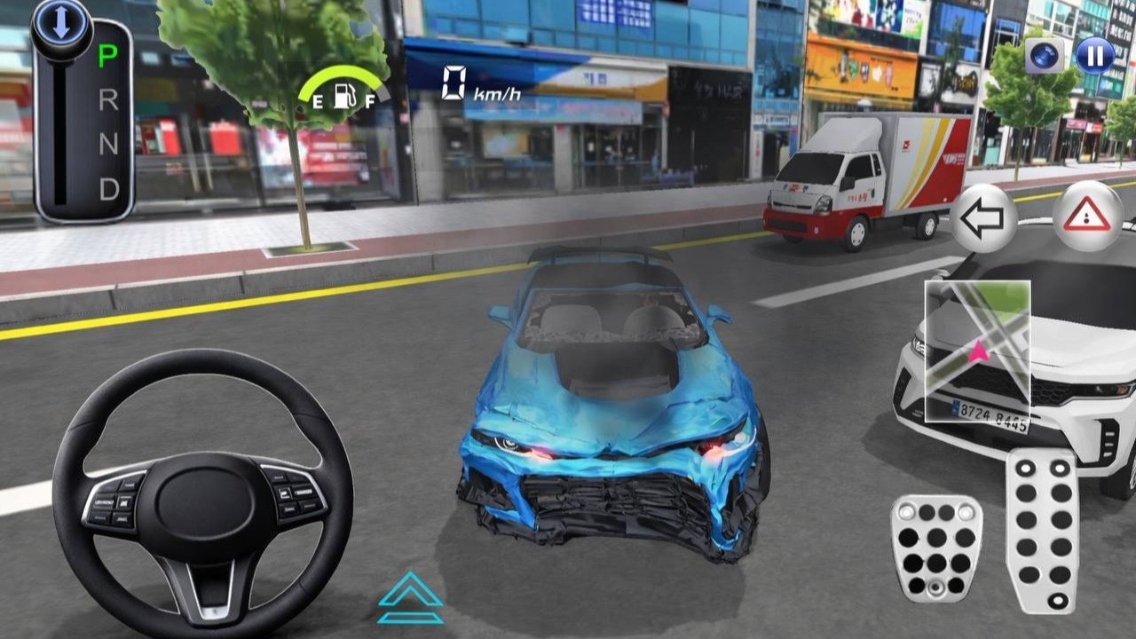 NEW Blue Chevy Camaro Test Drive! | 3D Driving Class