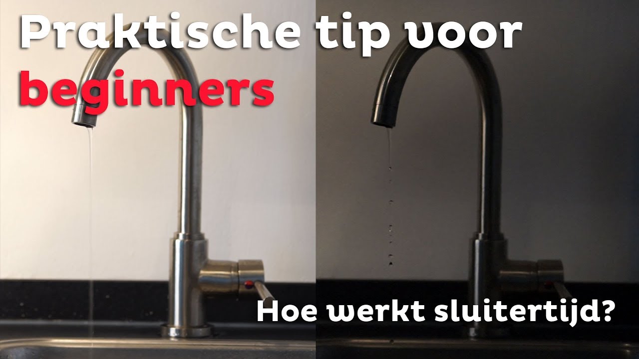 Hoe werkt SLUITERTIJD? | Praktische tip voor beginners