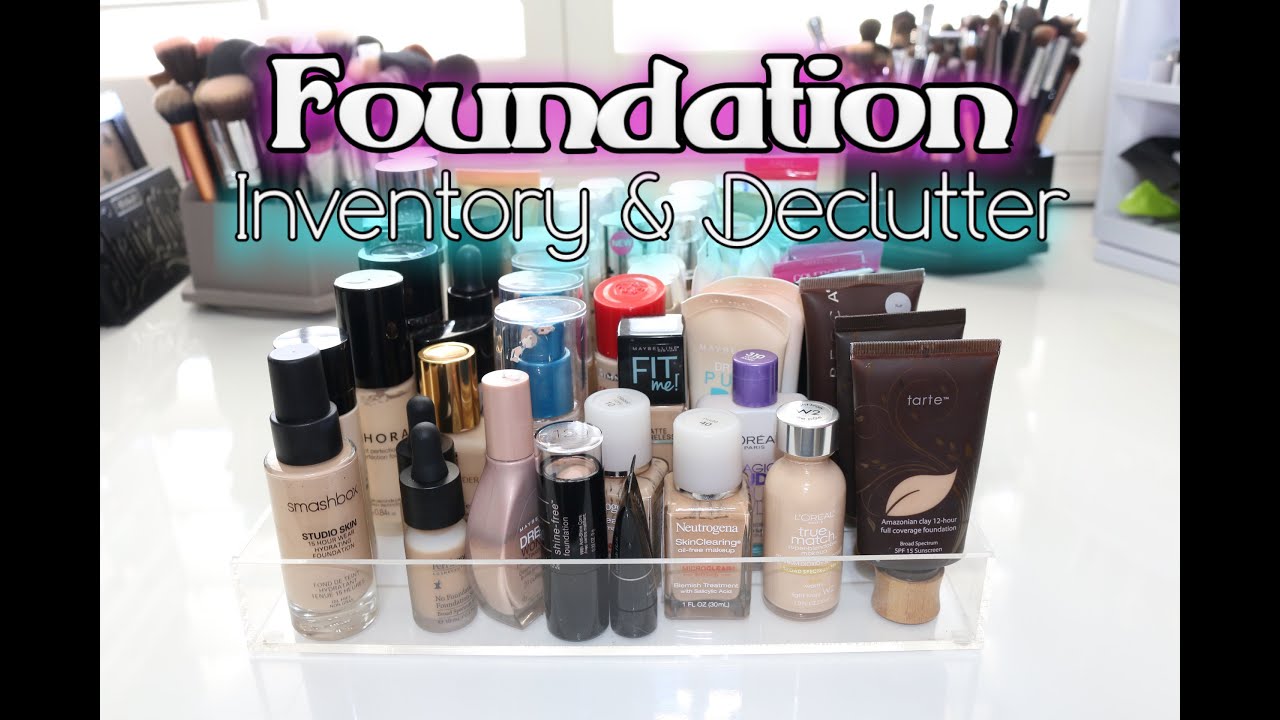 Foundation Inventory & Declutter 2015