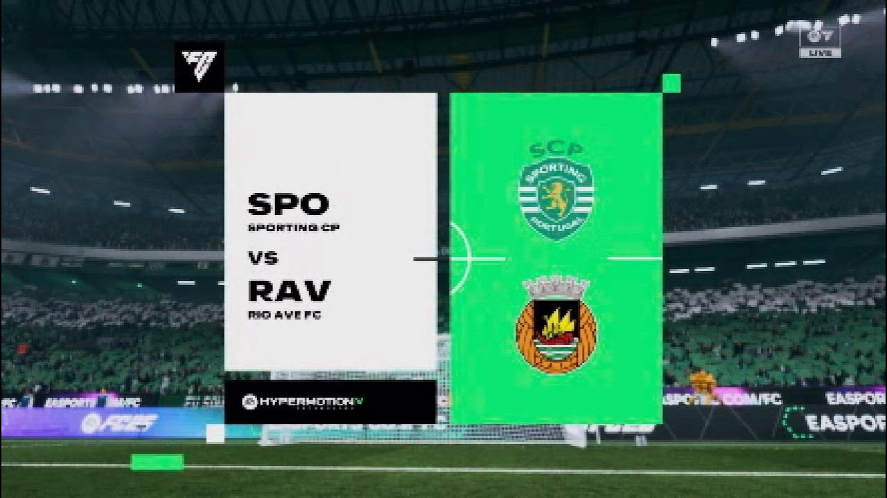 #FC26 ▪ Sporting CP 🆚 Rio Ave FC ▪ Liga Portugal 2025-26 ⚽ #PS5