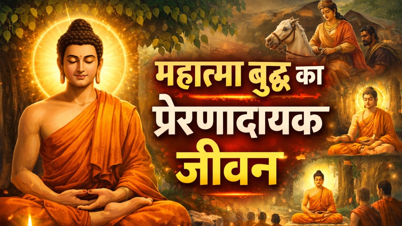 महात्मा बुद्ध का प्रेरणादायक जीवन | Gautama Buddha का प्रेरणादायक जीवन: त्याग से ज्ञान तक की यात्रा