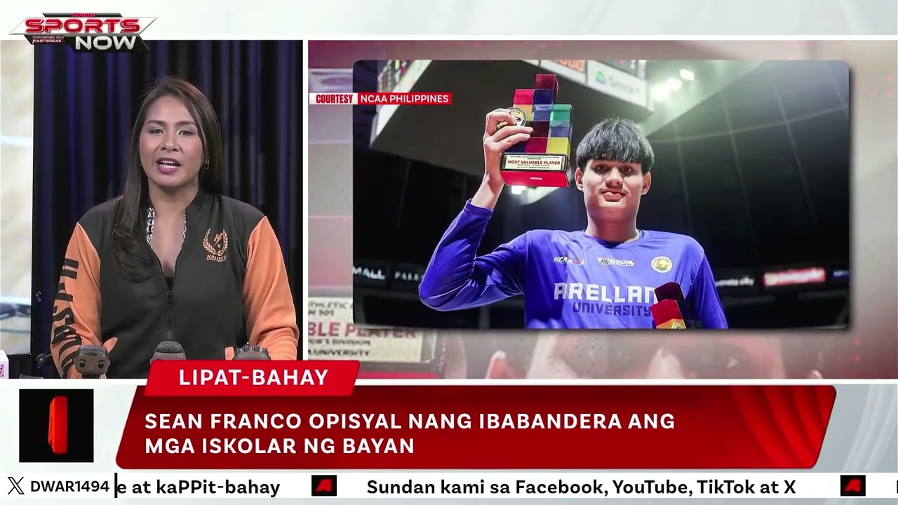 Sean Franco opisyal nang didribol sa UP Fighting Maroons | SPORTS NOW
