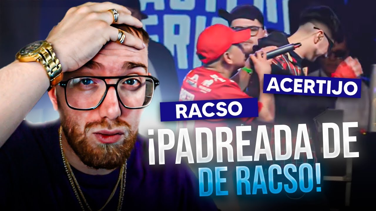&iexcl;RACSO SE PADRE&Oacute; A ACERTIJO! | ACERTIJO VS RACSO FMS CHILE J1
