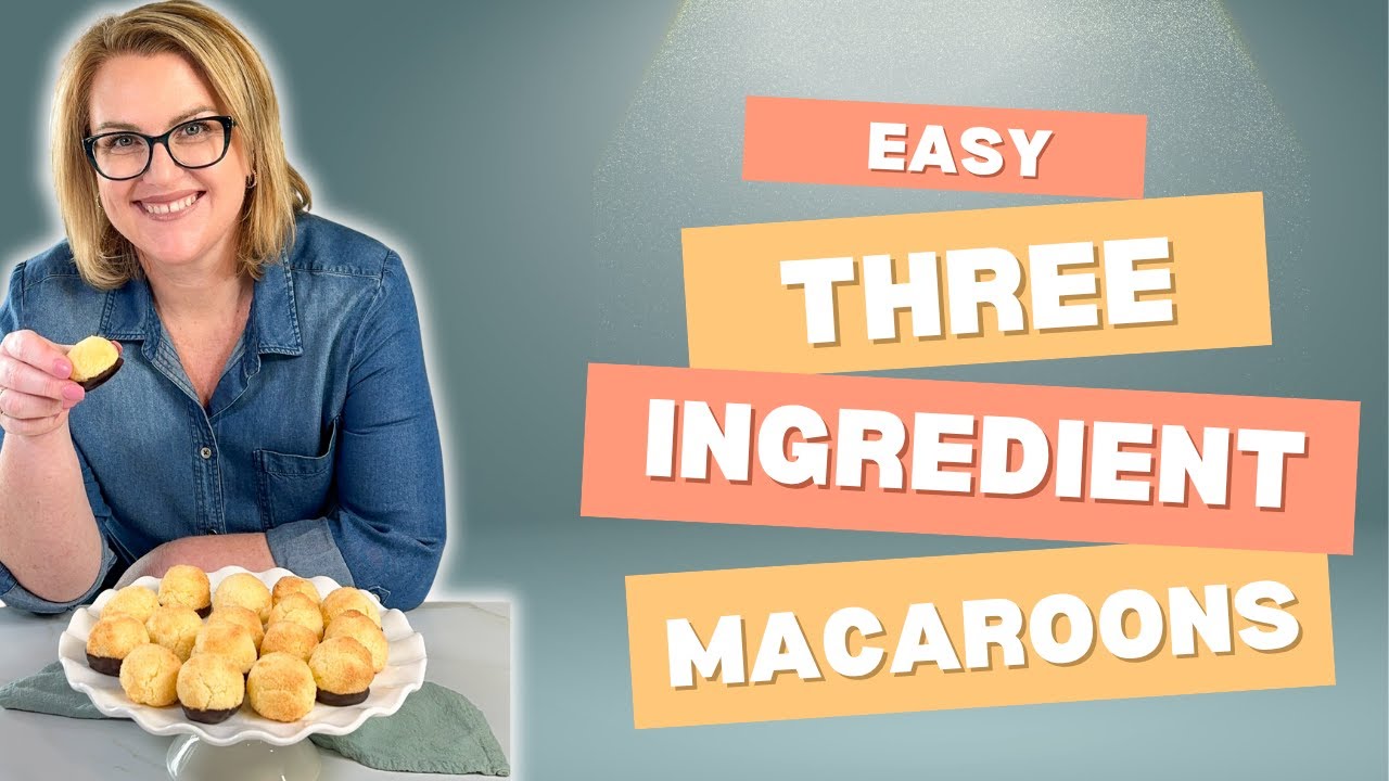 How to Make 3 Ingredient Macaroons