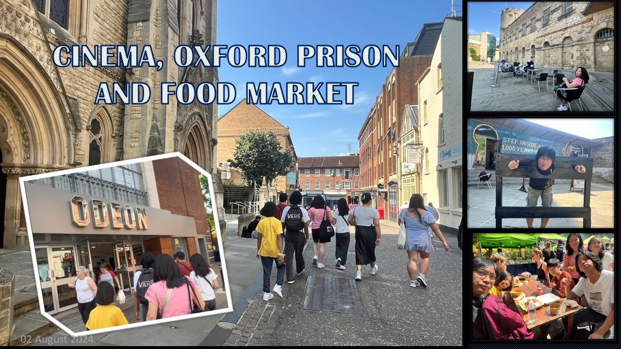 Oxford City Center: Movies, Food & Window Shopping
