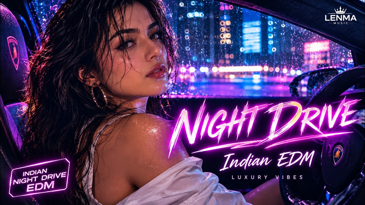 Indian Night Drive EDM | NEON AFTER RAIN | Night Drive Music