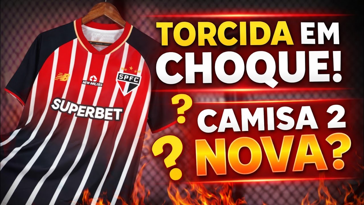 New Balance PESA A MÃO? Suposta Nova Camisa 2 do São Paulo Vaza