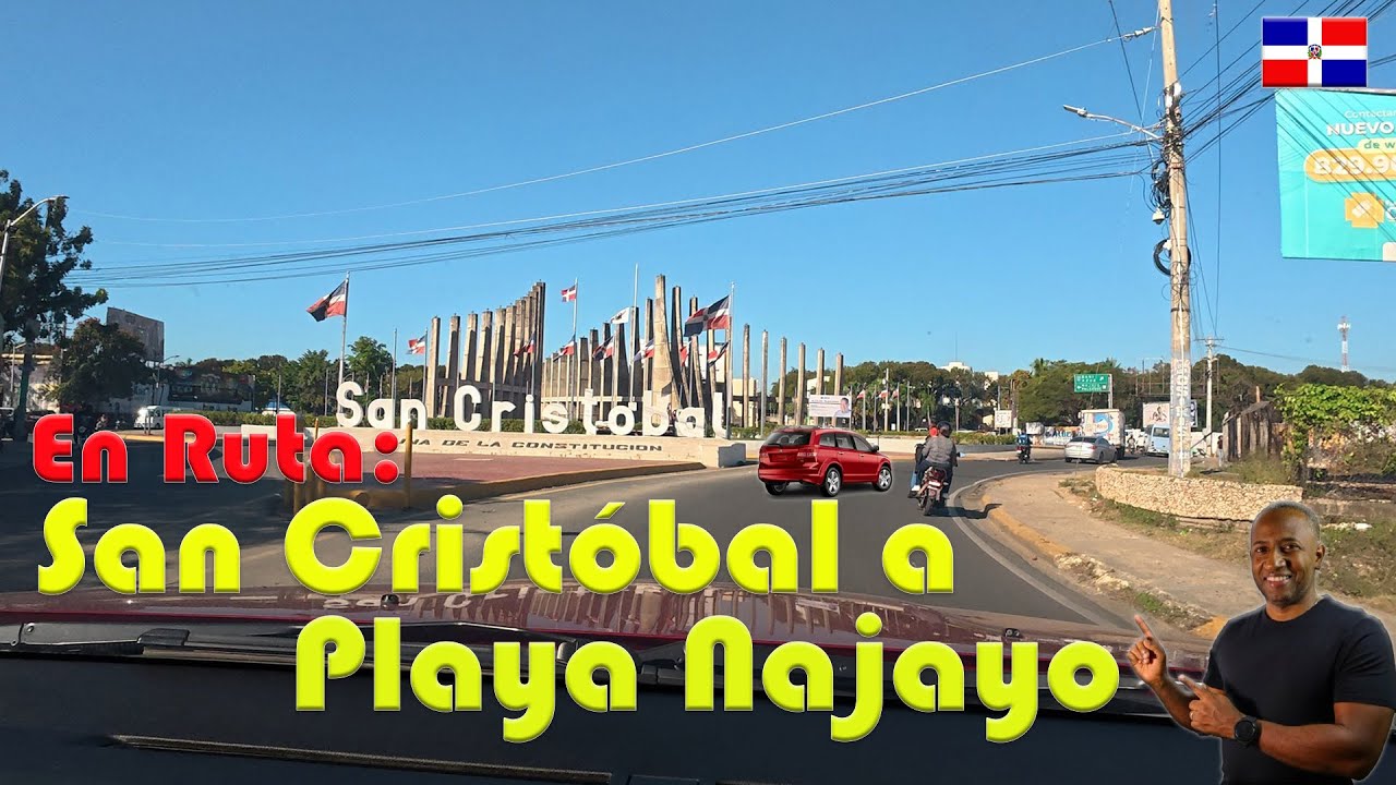 Viajamos de San Cristóbal a Playa Najayo 🏝️ ¡Mira Esta Hermosa Ruta!