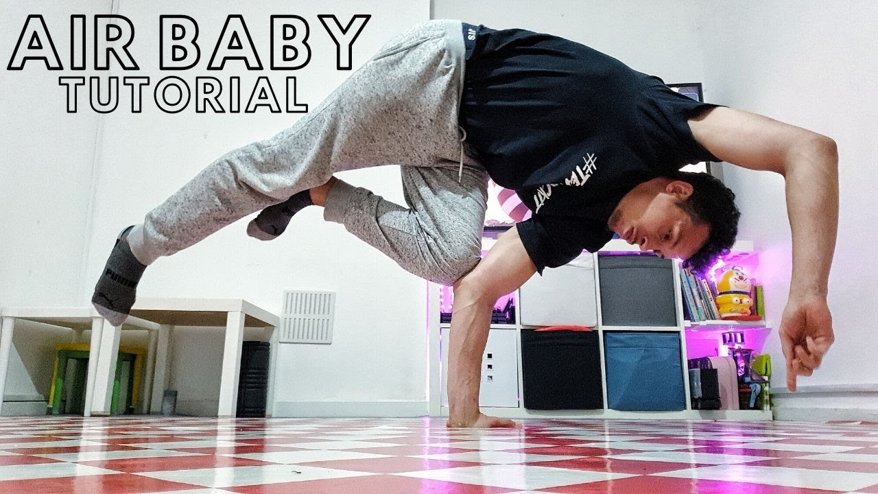 Air Baby Freeze Tutorial | How To Air Baby Freeze | Bboy Freeze Tutorial