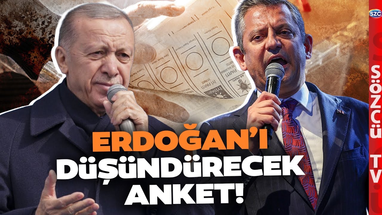 SON SE&Ccedil;İM ANKETİ GELDİ! Soğuk Duş Gibi Oy Oranları! AK Parti, MHP ve CHP... İşte Sonu&ccedil;lar