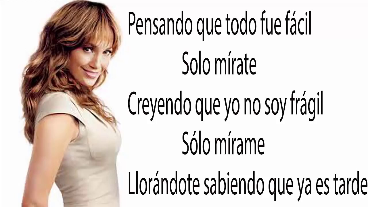 Jennifer Lopez Mirate LyricsLetraAudio