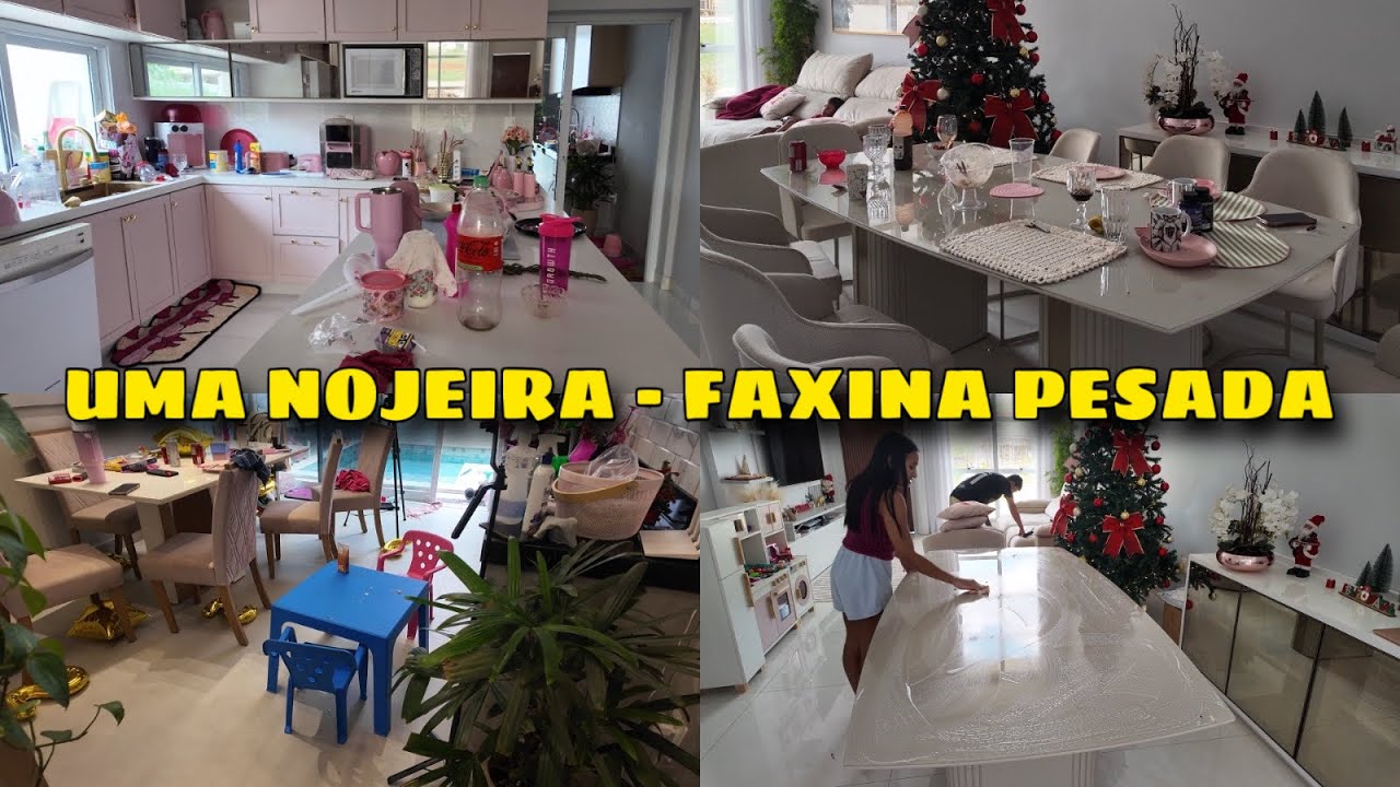 QUE NOJO 🤮 ESTAVA TUDO MUITO SUJO | PRIMEIRA FAXINA PESADONA DO ANO + TOUR FINAL | Dani Mendes