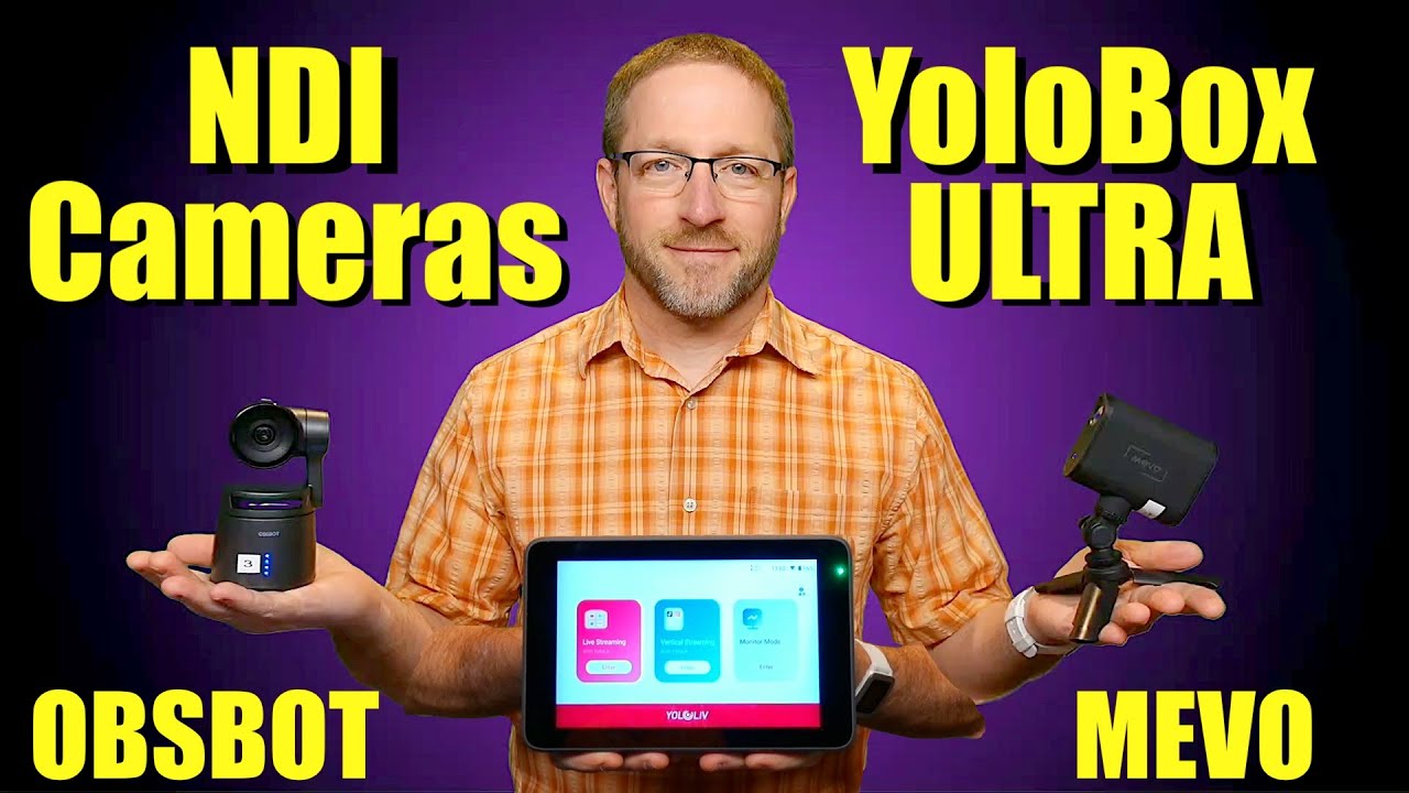 Смотри, мам, — БЕЗ ПРОВОДОВ! — Подключи камеры NDI к своему YoloBox Ultra!