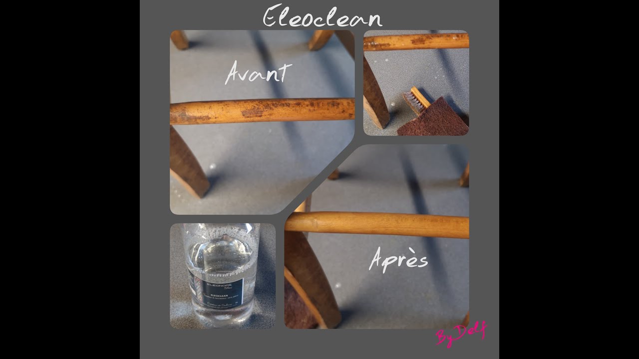 Relooker sans décaper avec Eleonore deco mais pas sans décirer, decrasser avec Eleoclean