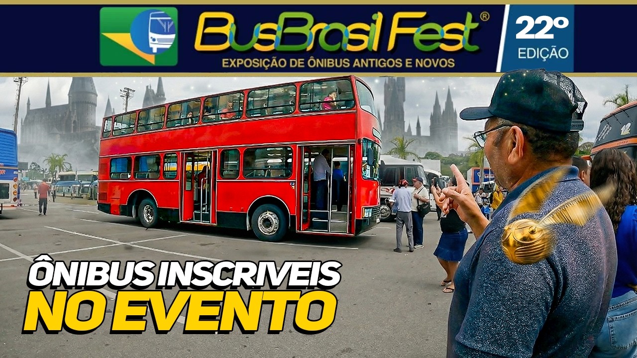 22&deg; BusBrasil Fest | Os &Ocirc;nibus Mais Raros do Brasil | BBF 2025