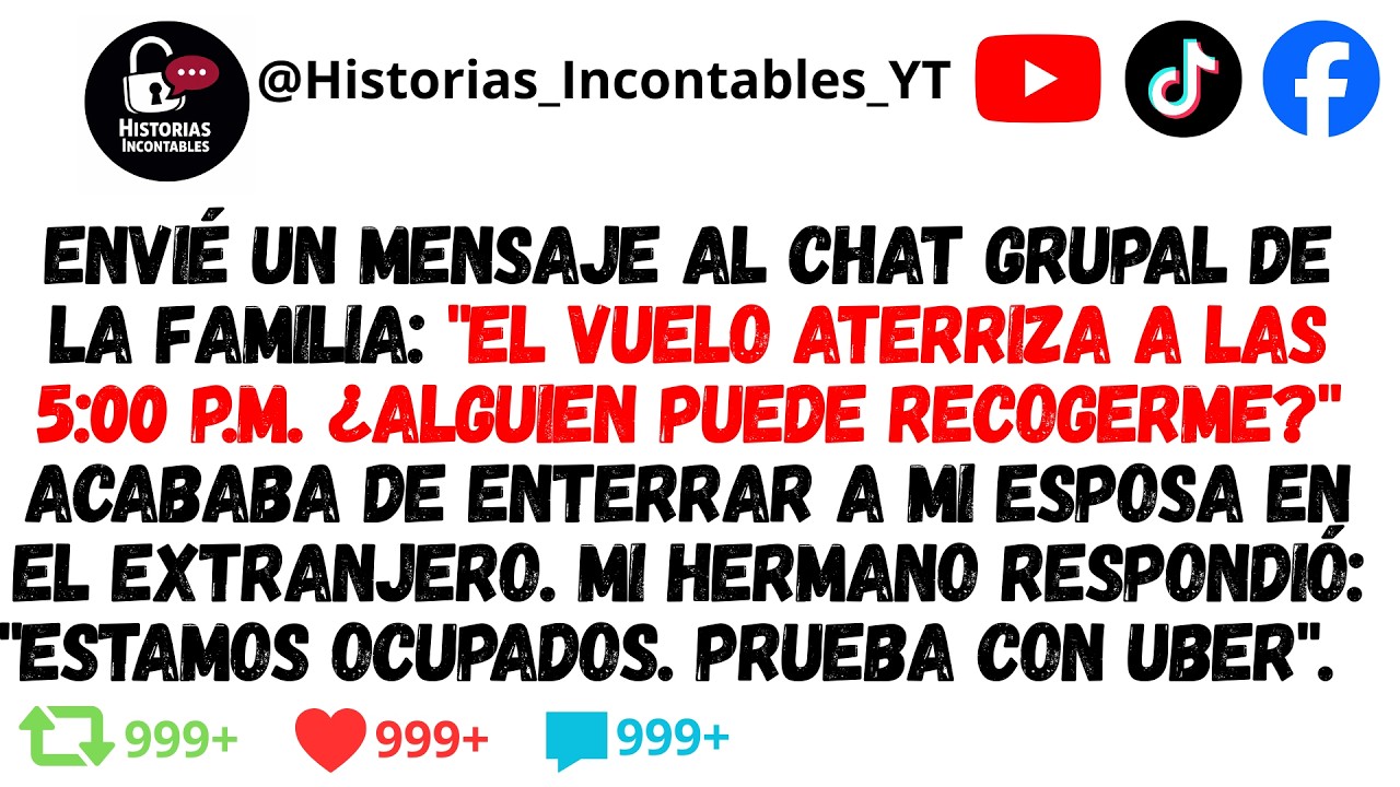 Enterré a mi esposa en otro país y mi familia me dijo que tomara un Uber