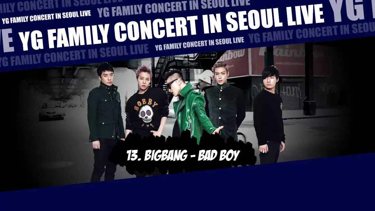 [YG FAMILY CONCERT] 13. BIGBANG - Bad Boy [YG FAMILY CONCERT IN SEOUL LIVE - 2014]