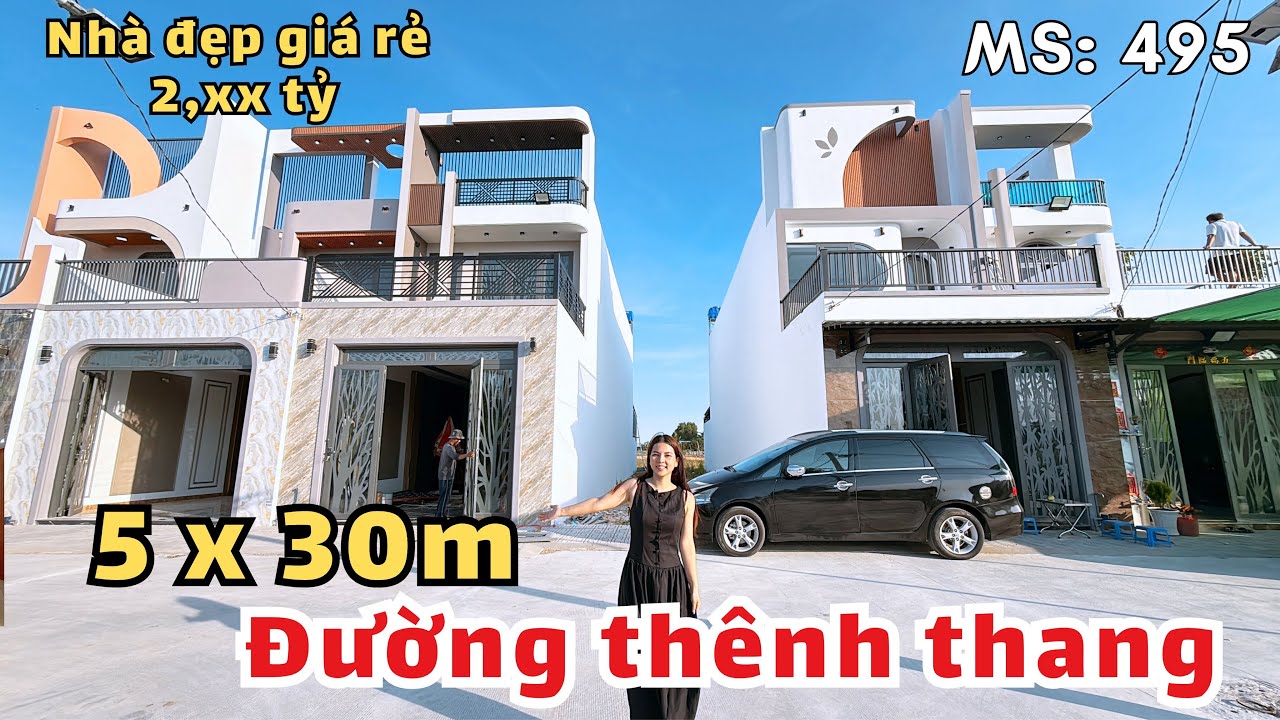 ✅Đẹp Tới Nao Lòng nhà rộng 150m2 full thổ cư giá Rẻ Bèo - chủ xây có tâm thiết kế có tầm