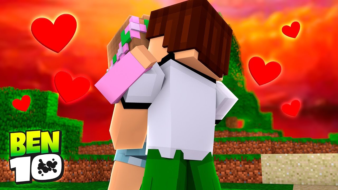 LITTLE KELLY HAS A NEW BOYFRIEND -Minecraft BEN 10 ADVENTURE w/ Tiny Turtle and Sharky