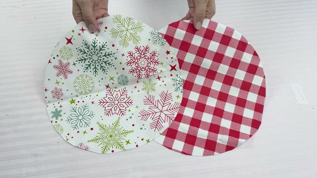 Удивительная идея подарка из 2 кругов🎄Прекрасный продукт. 🎄 РОЖДЕСТВЕНСКИЙ подарок ручной работы