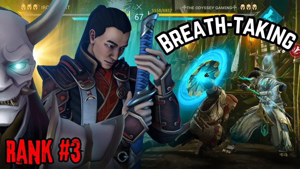 Last Round almost gave me a Heart Att@ck 😮|| Intense close MATCH at Top Rank || Shadow Fight 4 Arena
