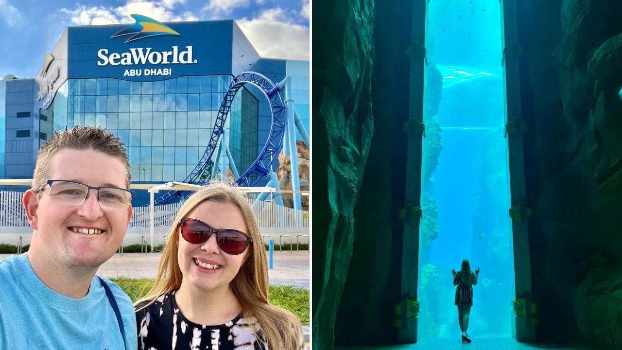 Влог SeaWorld в Абу-Даби, январь 2024 г.
