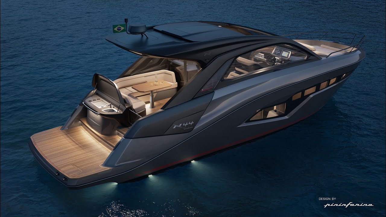 UM BARCO NOVO E DIFERENTE COM CARÁTER DINÂMICO - NX44 by Pininfarina | NX Boats