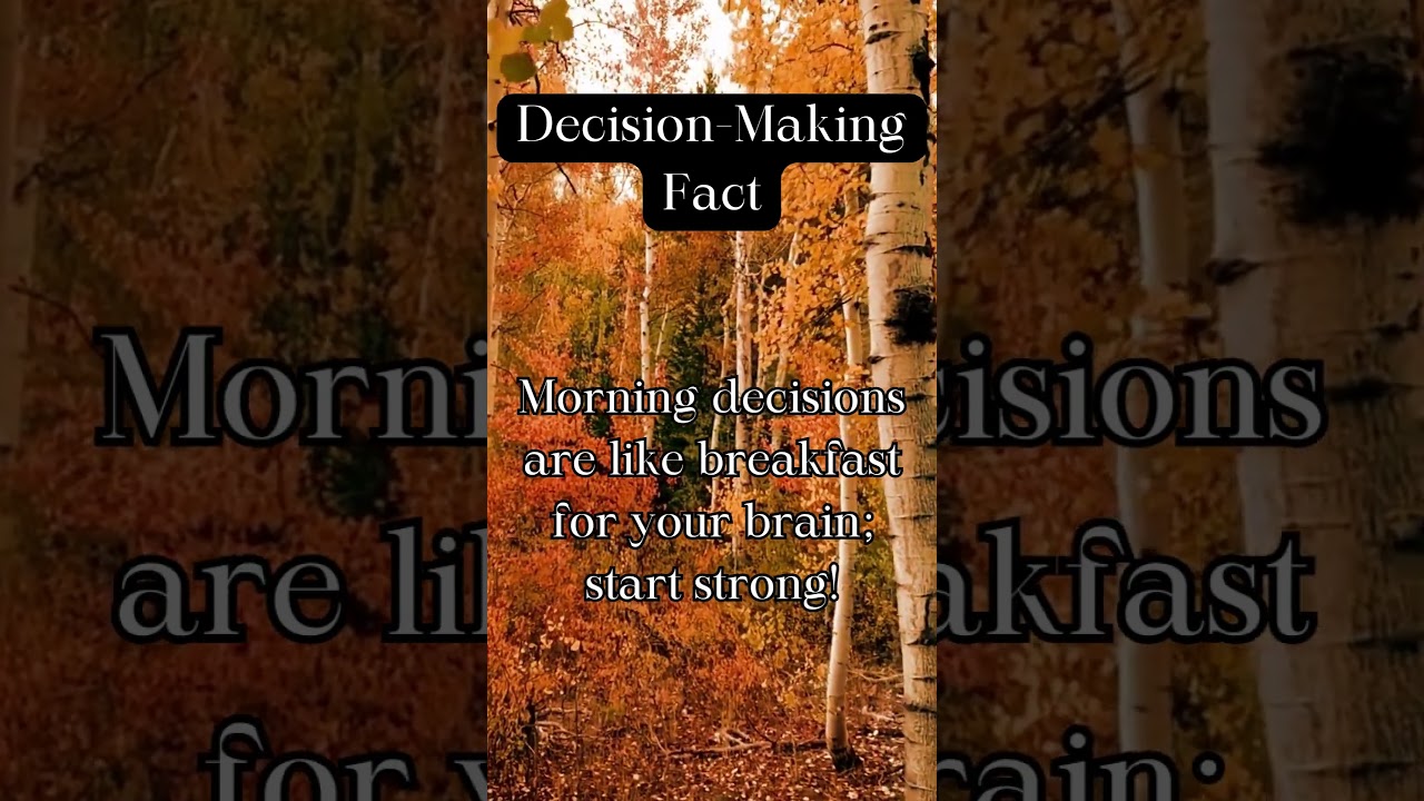 Decision Making Fact #youtube  #knowledgerevolution #top #top10 #top10news