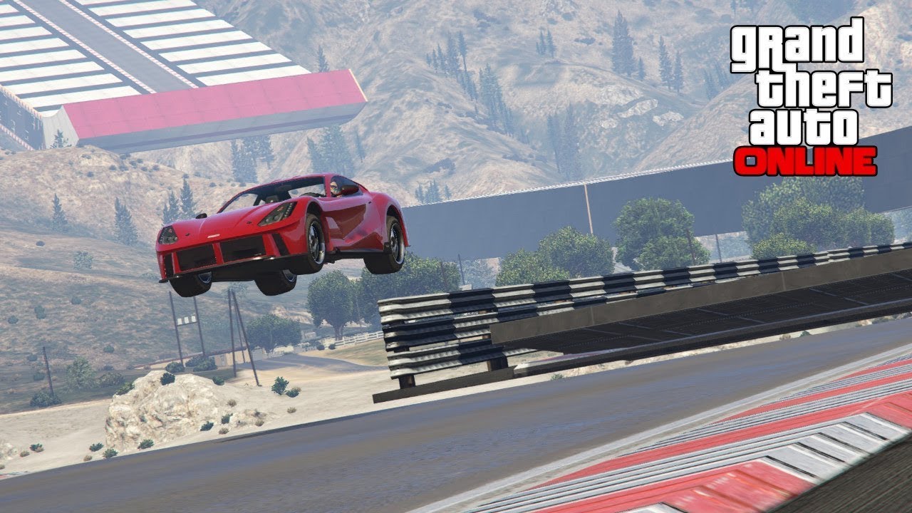 GTA Online - Stunt Race - Zebra (02:20.904)