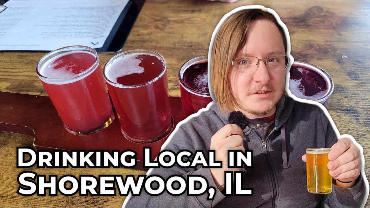 Посещение двух пивоварен в Шорвуде, штат Иллинойс: Will County Brewing и Mad Hatchet.