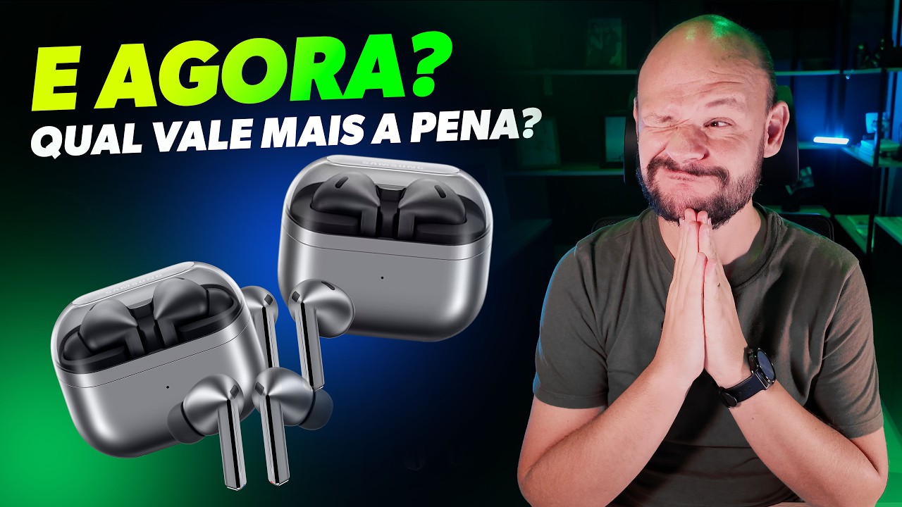 Galaxy Buds 3 vs Buds 3 Pro - Qual melhor fone Samsung?