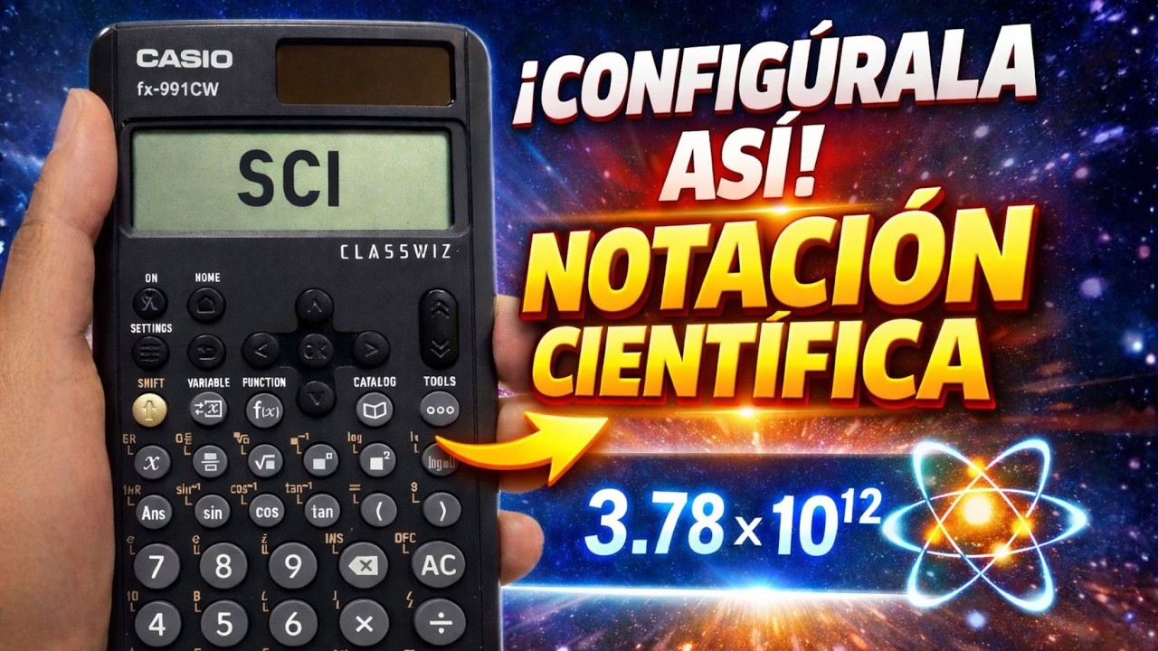 Hacer que la respuesta siempre te dé en NOTACIÓN CIENTÍFICA
