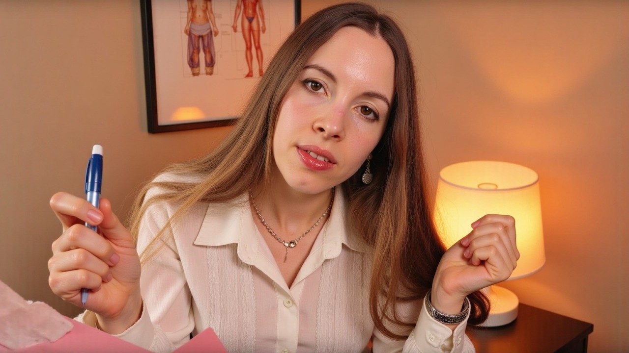 ASMR Posture Check & Deep Massage for Sleep 😴✨