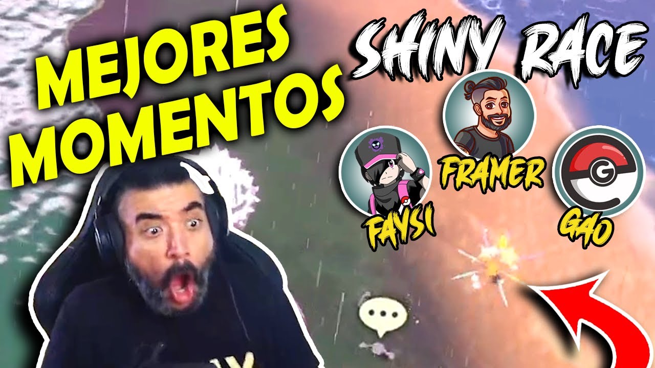 LOS MEJORES MOMENTOS DEL SHINY RACE | FRAMER vs FAYSI vs GAO | POK&Eacute;MON LEGENDS ARCEUS