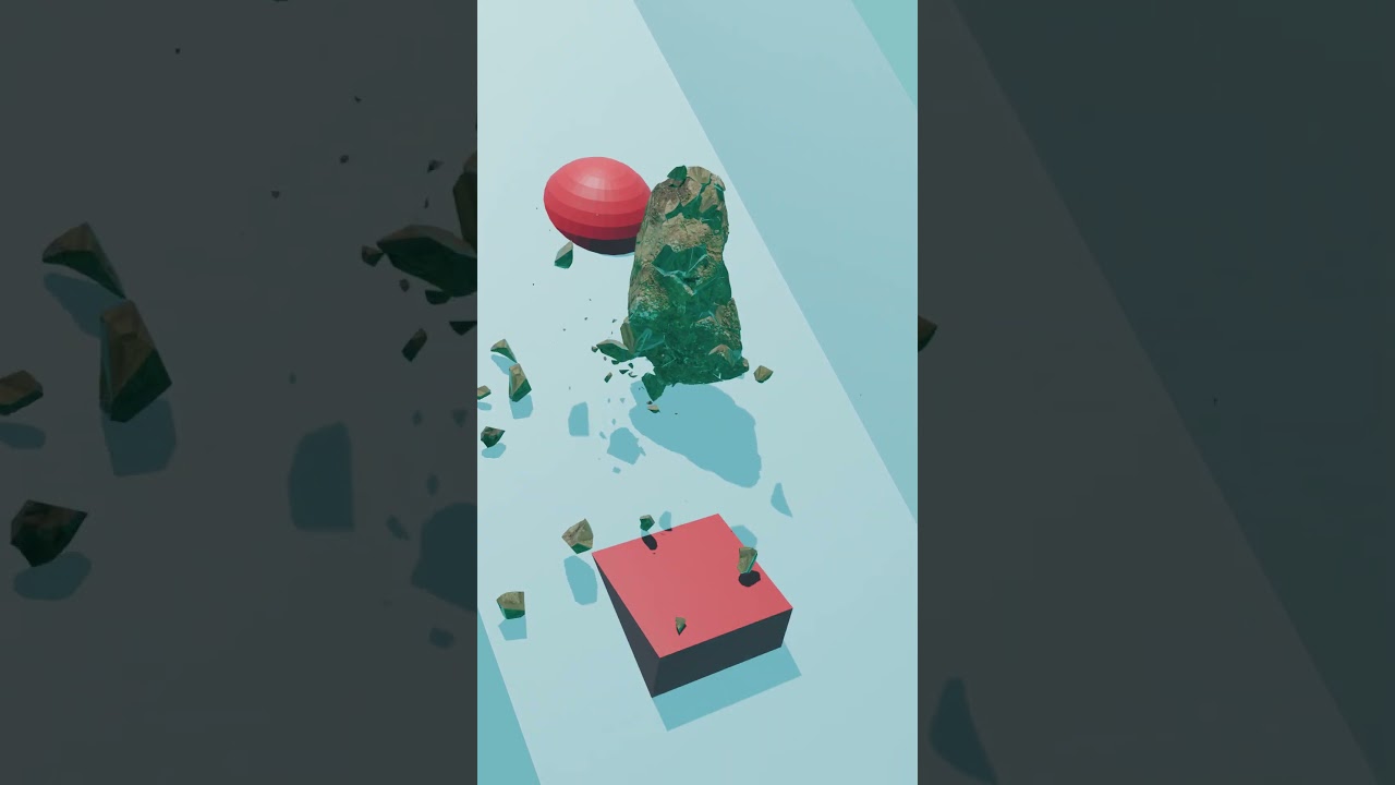 Realistic Rock Destruction &ndash; Blender Animation ⛰️💥