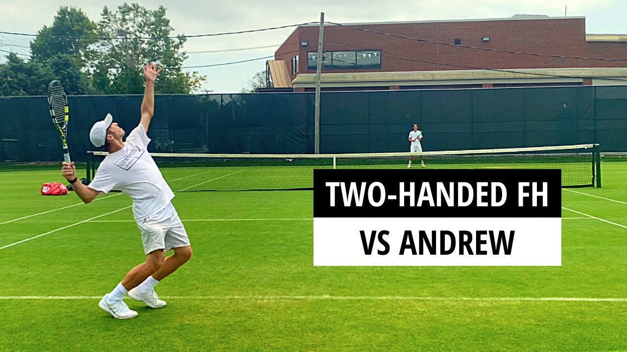 Two-Handed Forehand vs Andrew [Hall of Fame Tournament]