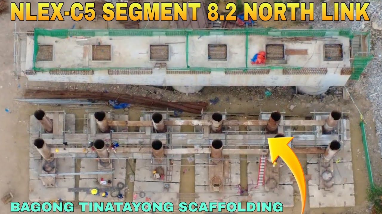 BAGONG TINATAYONG SCAFFOLDING/NLEX-C5 SEGMENT 8.2 NORTH LINK PROJECT BRGY TALIPAPA QC UPDATE 